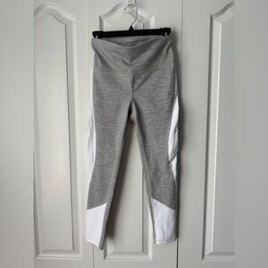 Xersion Gray and White Athletic Leggings